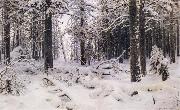 Ivan Shishkin Winter oil